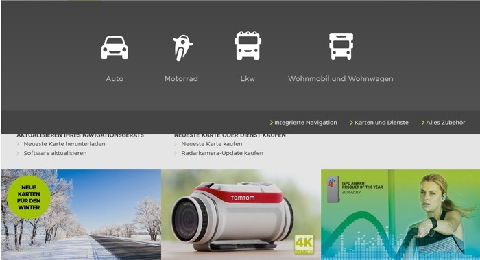 TomTom Produkte