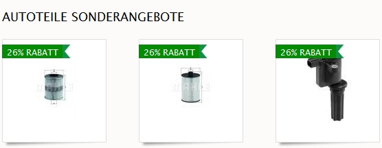 PkwTeile Sonderangebote