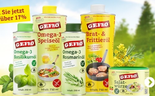 GEFRO Produkte