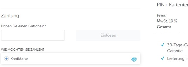 sum up Gutschein einlösen