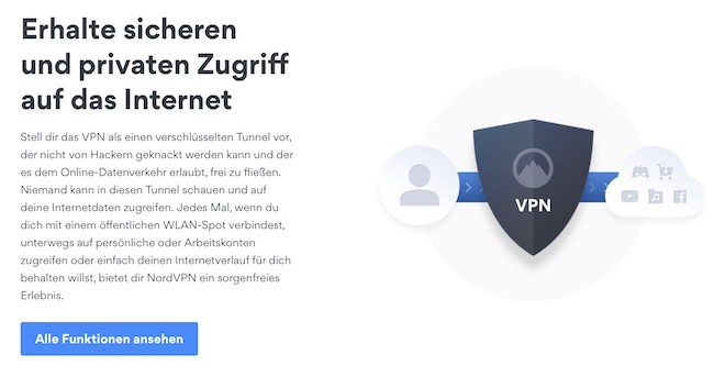 NordVPN Funktionen