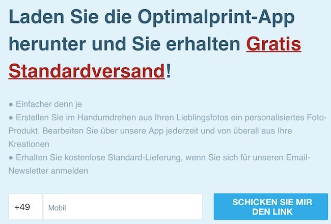 Optimalprint App